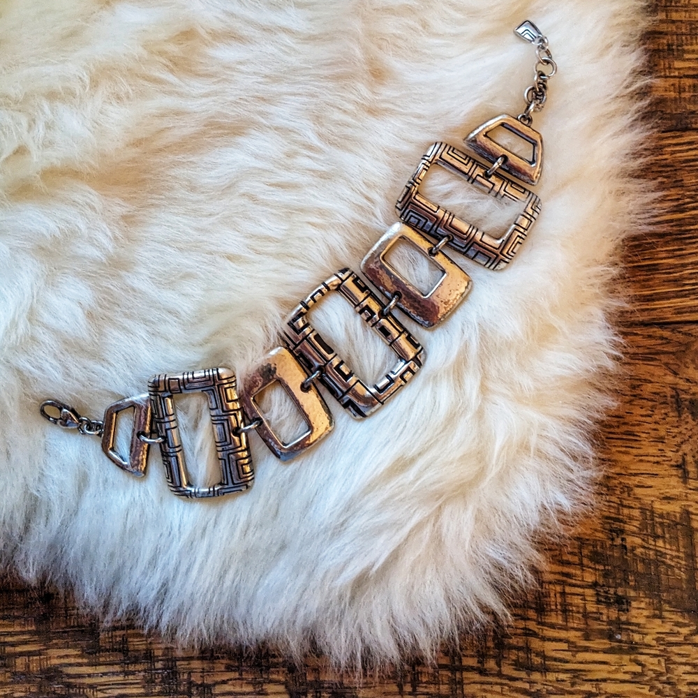 Brighton | Rectangular Link Bracelet - image 1